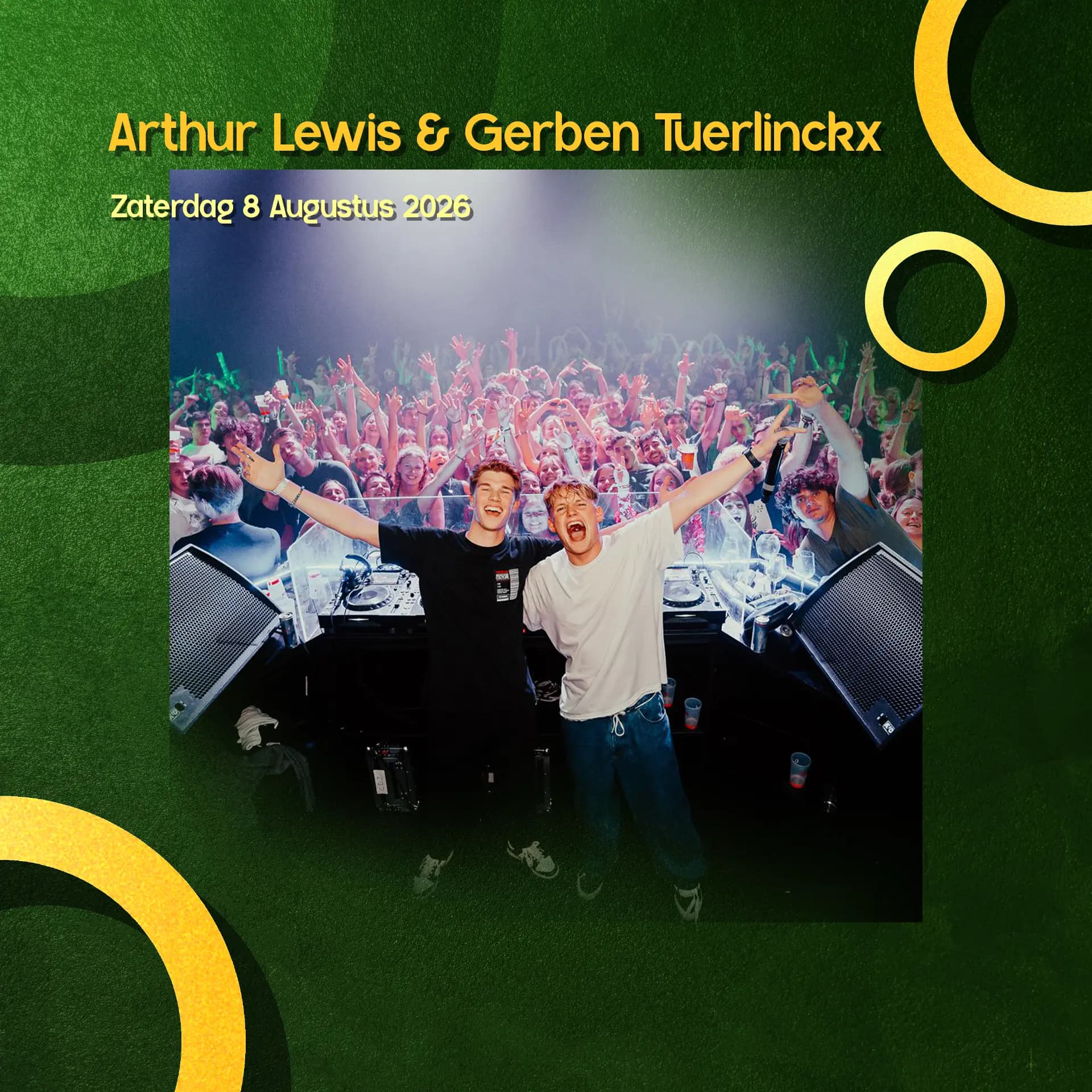 Arthur Lewis & Gerben Tuerlinckx @ Bastionfestival