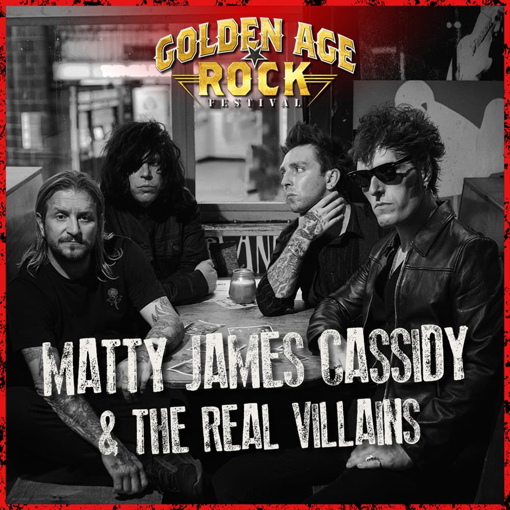 Matty James Cassidy @ Golden Age Rock Festival