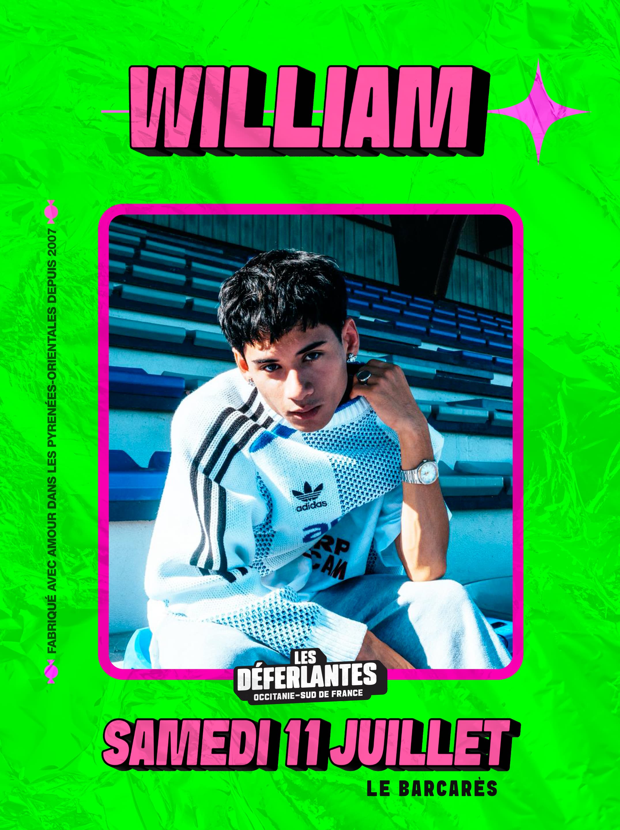 William @ Les Déferlantes